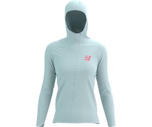 Compressport - Waterproof trail jacket - Hurricane Waterproof 10/10 Jacket W Grey Dawn for Women - Size M Grey M