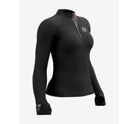 Compressport Winter Trail Postural Top Short Sleeve T-Shirt Black Women - L