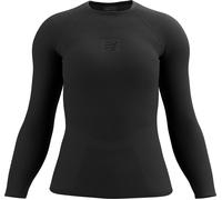 Compressport - Women's thermo-regulating first layer - On/Off Base Layer Ls Top W Black for Women - Size M Black M