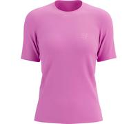 Compressport - Women's trail/running T-shirt - Performance Ss Tshirt W Cyclamen for Women - Size M - Pink Pink