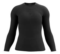 Compressport - Women's On/Off Base Layer L/S Top - Running shirt size XS, black