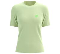 Compressport Performance short sleeve t-shirt lime green women - S