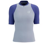 Compressport Trail Racing Postural short sleeve t-shirt blue lavender women - M