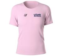 Compressport - Women's Training S/S T-Shirt UTMB 2025 - Running shirt size M, pink