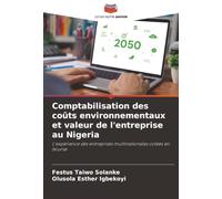Comptabilisation des coûts environnementaux et valeur de l'entreprise au Nigeria: L'expérience des entreprises multinationales cotées en bourse