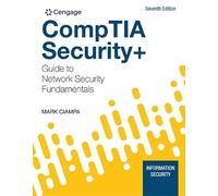 CompTIA Security+ Guide to Network Security Fundamentals – Mindtap Course List – 7th Edition