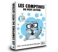 Comptines du petit lecteur - Coffret 6CD avec Livre 256 Pages