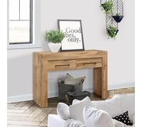 Compton Console Table - 2 Drawer - Oak
