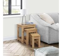 Compton Nest of Tables - Set of 3 - Oak