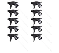 COMPUKAS 10 Pcs Spray Trigger Nozzles for 28/400 Neck Bottles Sprayer Nozzle for Watering Mist Spray Air Freshener Hairspray Toner for Gardening