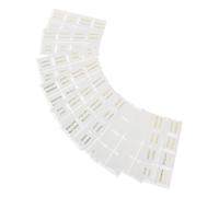 COMPUKAS 10 Sheets Leather Bible Index Tabs with Foil Stamping Self Adhesive Bible Dividers for Easy Navigation and Accurate Section Labeling for Study and Reference
