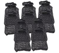 COMPUKAS 10Pcs Elastic Mesh Wig Caps for Women Stretchable Soft Hair Nets Dome Caps for Wigs Lightweight Breathable Hair Wraps Secure Fit for Outdoor Travel and Daily Use
