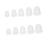 COMPUKAS 10pcs Silicone Kalimba Finger Protectors Non-deformable Thumb Covers for Practice and Performance Anti-slip Design for Comfortable Long-term Wear