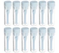 COMPUKAS 12pcs Contact Lens Removal Tool Silicone Applicators Small Lens Sticks Compact Portable Eye Care Tool for Household and On-the-go