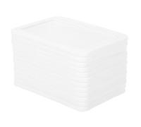 COMPUKAS 12pcs Double Sided Id Badge Holder with Dual Windows, Plastic Flipfold Design, Horizontal Layout for Work and Highfrequency Use, Resists Daily Wear and Tear, Easy to Identify