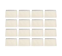 COMPUKAS 12pcs Sublimation Blank Cosmetic Bags Heat Transfer Canvas Makeup Storage Bags Compact and Convenient for Travel Use Festival