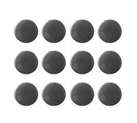 COMPUKAS 12pcs Waistband Button Adjustable Alloy Jeans Button Silver No Nails or Tools Required Decorative Waist Size Adjustment for Jeans and Pants