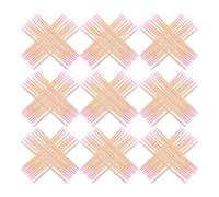 COMPUKAS 1500pcs Double Pointed Tip Cotton Swabs with Sturdy Wooden Handles for Precise Glue Removal in Nail Art Eyebrow Microblading Eyelash Extensions Multipurpose Beauty and Craft DIY