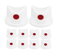 COMPUKAS 15PCS Spray Paint Replacement Nozzles with Button Durable Aerosol Caps for Car Paint Spray Easy Installation for Graffiti and Outdoor Use