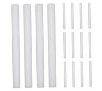COMPUKAS 16pcs Flexible Foam Filling Rods for Sofa Gap Filler Soft Elastic Slipcover Tuck Grips Couch Cover Holders for Sofa Bed Chair Easy to Install