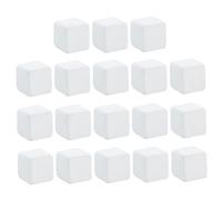 COMPUKAS 18Pcs Turtle Calcium Blocks Convenient Reptile Calcium Cubes for Water Turtles Tortoises Geckos Lizards Promotes Health Provides