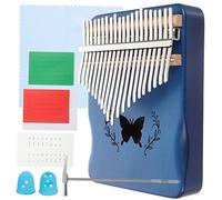 COMPUKAS 1set Key Kalimba Finger Piano Portable Thumb Piano for Beginners for Music and Boys and Girls to Explore Melodies