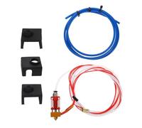 COMPUKAS 1set Printer Hotend Kit with PTFE Tube Nozzles for Smooth Printing and Performance PTFE Hotend Silicone Socks
