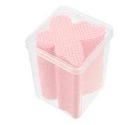 COMPUKAS 200 Sheets Nail Wipes Makeup Remover Wipes Soft Cotton Lint Free Heart Shaped Large Capacity Suitable for Salon and Home Use
