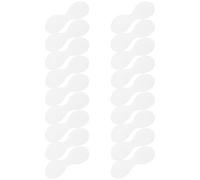COMPUKAS 200pcs Disposable Cotton Eye Mask Sheets for Eye Care and DIY Use Moisturizing Pads Strong Load Capacity Soft and Thick Material for Effective Skincare