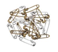 COMPUKAS 20pcs Skull Brooch Pin Alloy Safety Pins for Clothes Punk Retro Elegant Style Not Easy to Drop Decorative Accessories for Decorating Clothing and Scarf
