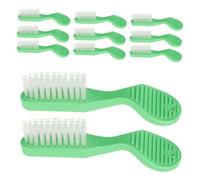 COMPUKAS 20pcs Soft Toothbrushes with Thumb Handle for Efficient and Gentle Oral Cleaning, Plastic Material, Suitable for Inmates in Detention Centers and Prisons