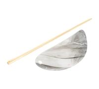 COMPUKAS 2Pcs Acrylic Hair Stick Hairpin Oval Hair Stick Ponytail Holder Elegant Accessories for Women Suitable for Parties Weddings Daily Styling and DIY