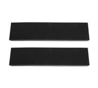 COMPUKAS 2pcs Black Sponge Automotive Thermal Insulation Foam Pad for Wheel Arch and Tire with Heat Insulation and Sound Deadening, for Long Trips and Daily Commutes