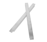 COMPUKAS 2Pcs Commercial Food Pan Divider Rods 26.5Cm Fractional Stainless Steel Bars for Hotel Steam Table and Catering Operations