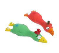 COMPUKAS 2pcs Latex Bite-resistant Toys for Dogs Squeaky Pet Squeak Toy for Puppy Plaything and Pet