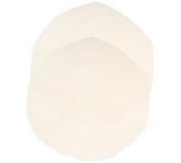 COMPUKAS 2pcs Leather Drum Covers Synthetic Material Drum Heads for Kit Resistant to Impact Sound Quality African Accessories for Percussionists
