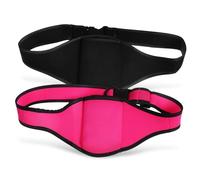 COMPUKAS 2pcs Microphone Waist Bag Adjustable Neoprene Mic Transmitter Carrier Belts Lightweight Breathable Wireless Mic Holder for Outdoor Fitness and Performance