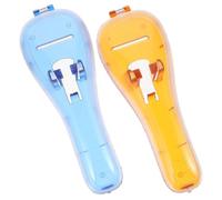 COMPUKAS 2pcs Portable Case Protective Holder Made of Sturdy PC Material, Easy to Open and Close, for Daily Use and Can be Placed in Backpack, Lightweight Travel Storage Case