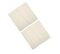COMPUKAS 2pcs Reusable Cheese Cloth for Tofu Straining Food Filtering Fabric Material, Multifunctional Design Suitable for Air Fryers and Steamers, White Kitchen Strainers
