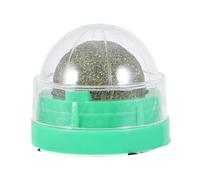 COMPUKAS 2pcs Rotatable Cat Licking Mint Balls with Natural Actinidia Polygama Catnip Digestive Aid Cat Snacks Treats for Green Flavor Pet Balls for Indoor Play