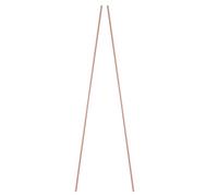 COMPUKAS 2pcs Round Copper Tubes 3mm Diameter 0.5mm Wall Thickness, Smooth Surface Copper Rods for Crafts, Easy to Process Metal Tubings