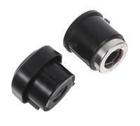COMPUKAS 2pcs Steam Release Valves Release Valve Pressure Cooker Replacement Vent Cap Vent Knob Black