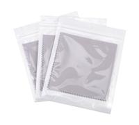 COMPUKAS 3 Pcs Lightweight Fiber Wiping Cloths for Musical Instruments, Easy to Fold Multi-functional Cleaning Wipes, Suitable for Guitar, Violin and Piano Care, Light Grey 20x20cm