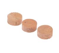 COMPUKAS 3pcs Trombone Cork Key Pads Replacement Water Key Mats in Khaki Plastic Material for Safe Instrument Protection and Enhanced Performance