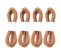 COMPUKAS 4 Rolls of Strong Nylon Elastic Rubber Bands with Metal Buckle, Sturdy Connecting Ropes for A5 Leather Journal, Notebook Strap Replacement for Travelers and DIY Hand Account