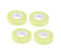 COMPUKAS 4pcs Breathable Adhesive Eyelash Isolation Tape for Graft Eyelash Extensions Green Grafting Patches for Lash Separation and Precision Eye Makeup Application