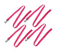 COMPUKAS 4pcs Safety Rope Elastic Walking Leash for Soft Comfortable Anti-Lost Outdoor Transition Rope in Pink Portable and Reusable for Supervision