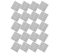 COMPUKAS 50 Sheets Silver Rectangular Scratch Off Stickers, Paper Material with Surprise Elements for DIY Crafts and Events, Self-Adhesive Scratchcard Labels for Personal Reward Cards