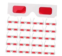 COMPUKAS 50pcs Colorful Glasses for Fun Movie Glasses for Home Use Birthday Party Supplies Valentines Day Classroom Rewards and Party Favors