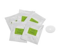 COMPUKAS 5pcs Car Air Freshener Refills Essential Oil Perfumes Refill Tablets, Absorbent Tissue Scent Replacement Pads for Car Interior, Versatile Use and Easy Replacement, White